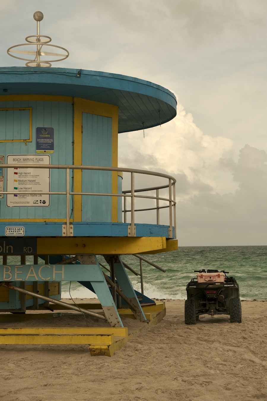 Miami Beach lifeguard tower